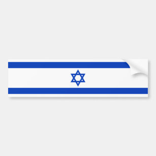 Israel – Israeli Flag Bumper Sticker