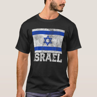 Israel Israeli Flag Family Pride Country Vintage M T-Shirt