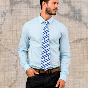 Israel & Israeli Flag fashion / business Tie