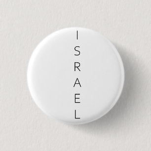Israel Israeli. I love Israel 3 Cm Round Badge