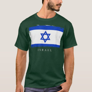 Israel Israeli Israelis Jewish Flag Hanukkah Hebre T-Shirt