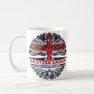 Israel Israeli Uk United Kingdom British Tree Baby Coffee Mug