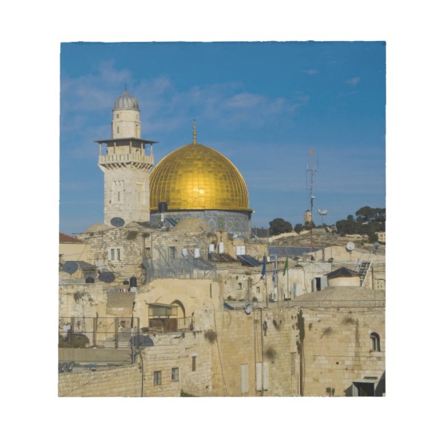 Israel, Jerusalem, Dome of the Rock Notepad (Front)
