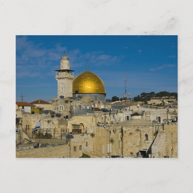 Israel, Jerusalem, Dome of the Rock Postcard (Front)