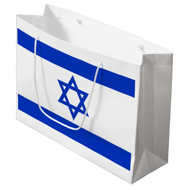 Israel Large Gift Bag (Front Angled)