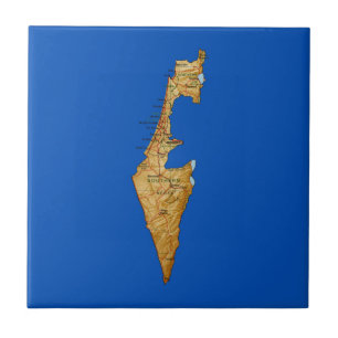 Israel Map Tile