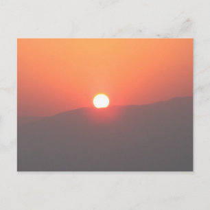 Israel Masada Sunrise Postcard