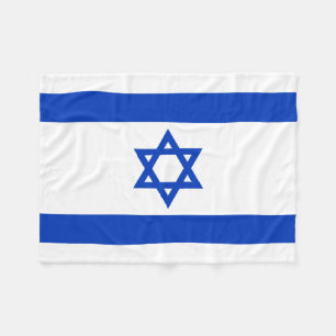 Israel National World Flag Fleece Blanket