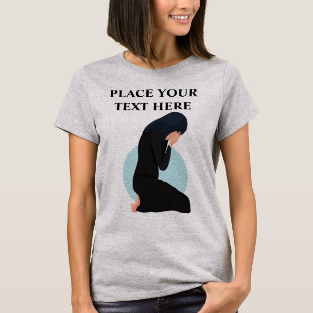 Israel - Palestine War, Personalised Weeper T-Shirt (Front)