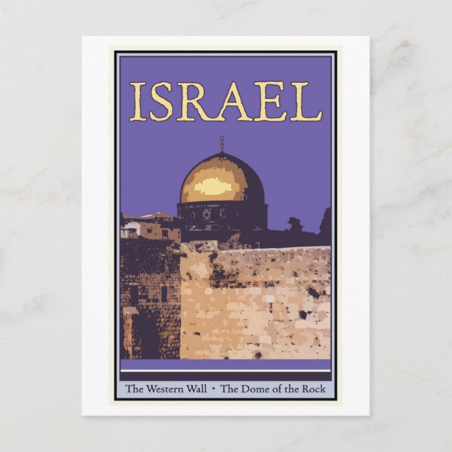 Israel Postcard (Front)
