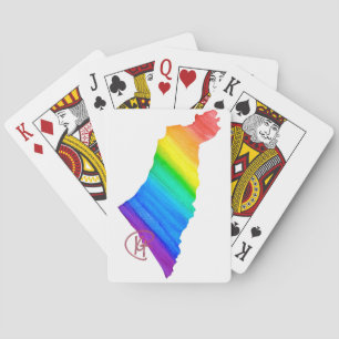 Israel Pride Art Playing Cards