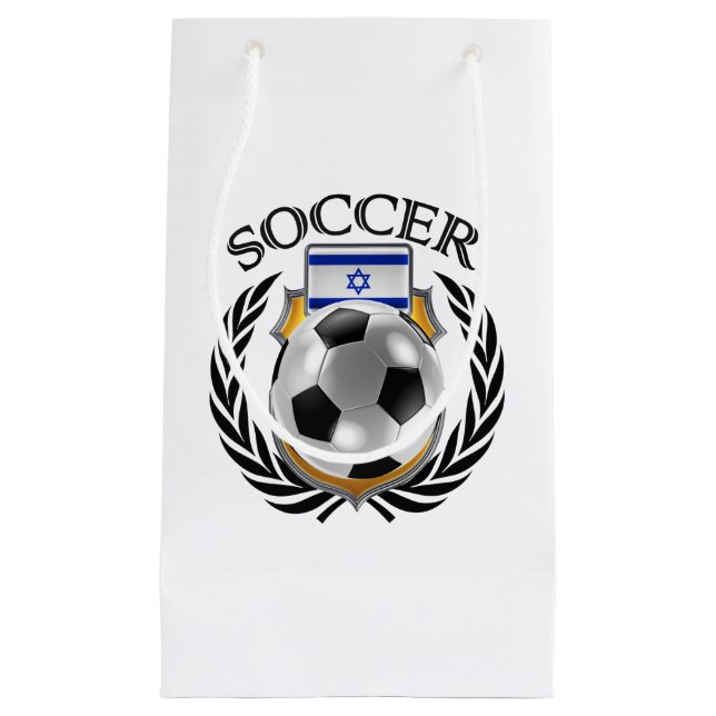 Israel Soccer 2016 Fan Gear Small Gift Bag (Front)