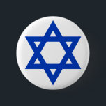 Israel - Star of David 6 Cm Round Badge<br><div class="desc">"Israel - Star of David"</div>