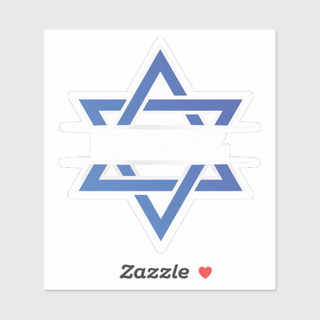 Israel Star Of David Flag (Sheet)