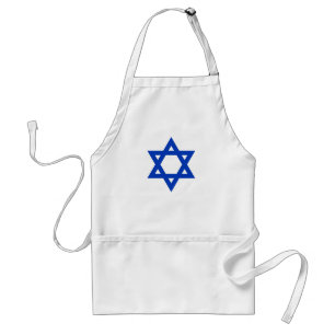 Israel Star of David Standard Apron
