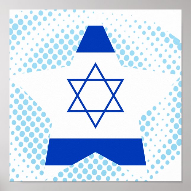 Israel Star Poster (Front)