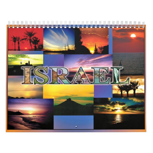 israel sunset calendar (Cover)