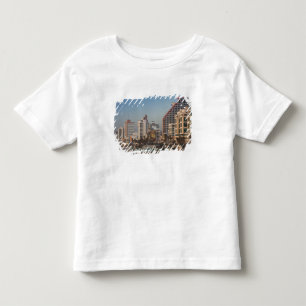 Israel, Tel Aviv, beachfront, hotels, dusk Toddler T-Shirt