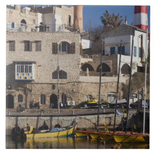 Israel, Tel Aviv, Jaffa, Jaffa Old Port Ceramic Tile