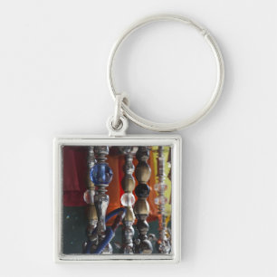 Israel, Tel Aviv, Jaffa, sheesha water pipes Key Ring