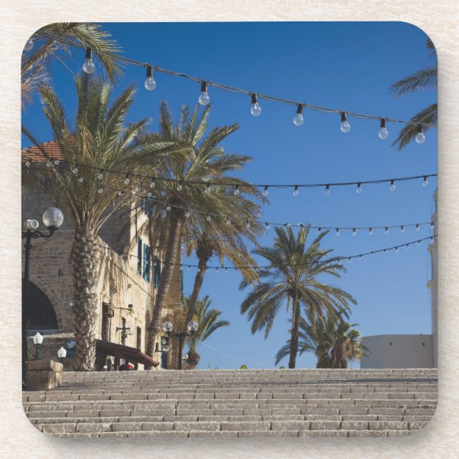 Israel, Tel Aviv, Jaffa, stairs, Old Jaffa Coaster (Front)