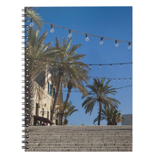 Israel, Tel Aviv, Jaffa, stairs, Old Jaffa Notebook (Front)