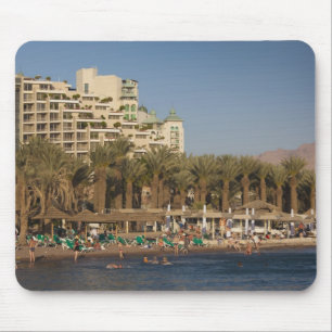 Israel, The Negev, Eilat, Red Sea beachfront 2 Mouse Pad