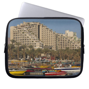 Israel, The Negev, Eilat, Red Sea beachfront 3 Laptop Sleeve