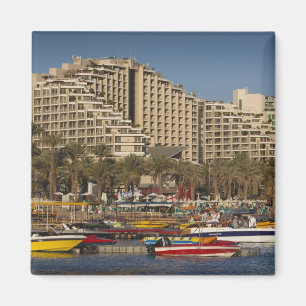 Israel, The Negev, Eilat, Red Sea beachfront 3 Magnet