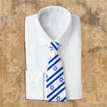 Israel Ties, fashion Israel Flag, business Tie<br><div class="desc">Neck Tie: Patriotic Israel Flag fashion and Israel business design - love my country,  office wear,  travel,  national patriots / sports fan</div>