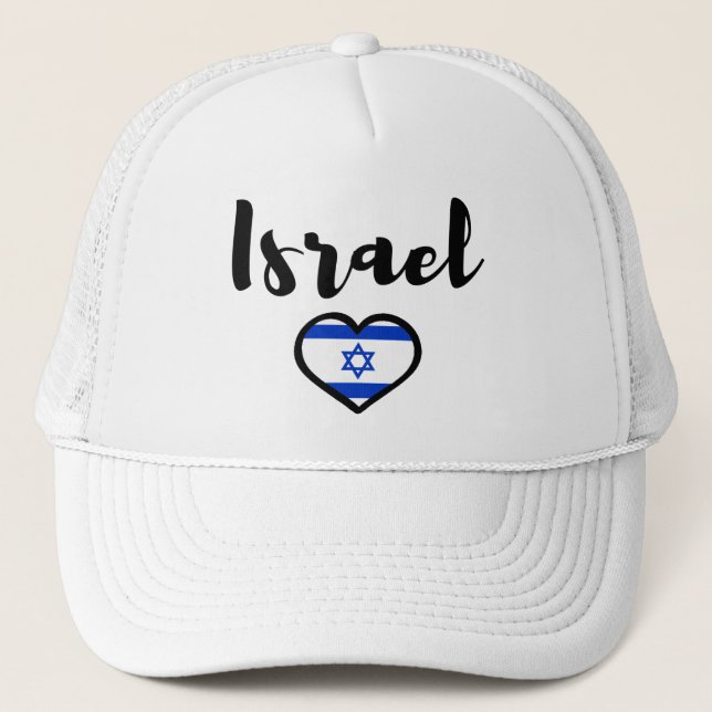 Israel Trucker Hat (Front)