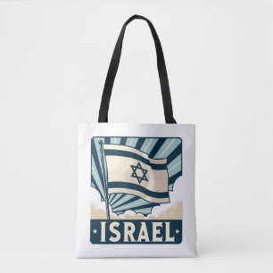 Israel  Vintage Travel Poster Tote Bag