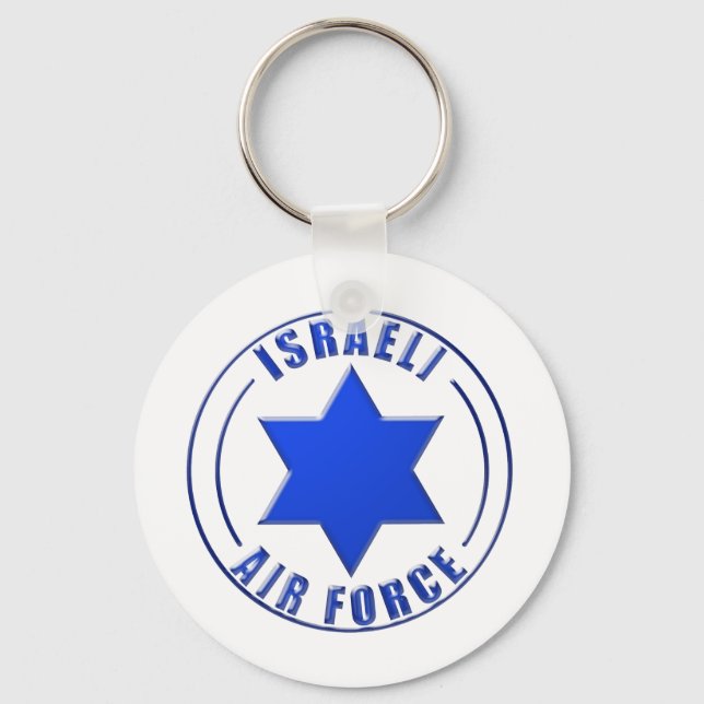 Israeli Air Force Roundel Key Ring (Front)