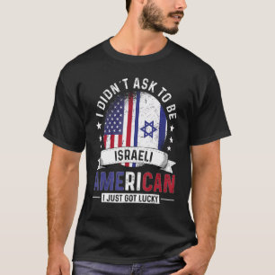 Israeli American Countries Flags Pride Country Isr T-Shirt