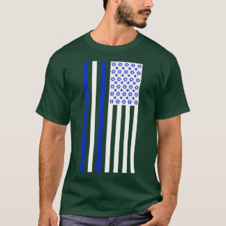 Israeli American Flag Proud Israel T-Shirt