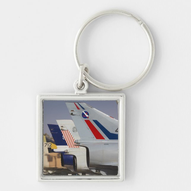 Israeli-built Kfir fighter Key Ring (Front)