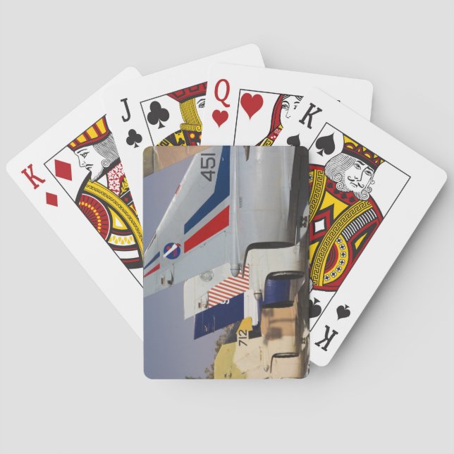 Israeli-built Kfir fighter Playing Cards (Back)