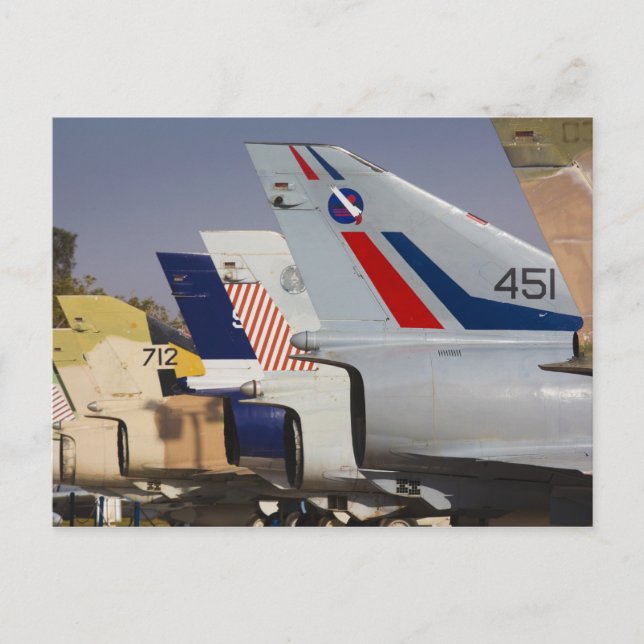 Israeli-built Kfir fighter Postcard (Front)