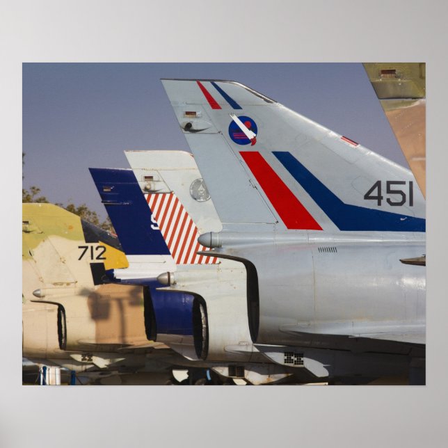 Israeli-built Kfir fighter Poster (Front)