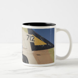 Israeli-built Kfir fighter Two-Tone Coffee Mug