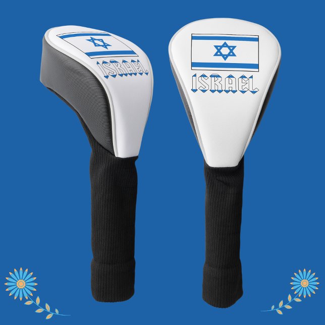 Israeli Flag and Israel Golf Head Cover (Creator Uploaded)