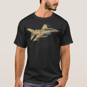 Israeli Iaf F16 Fighter Jet. T-Shirt