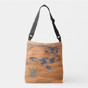 Israeli Super Mystères Over The Desert Crossbody Bag