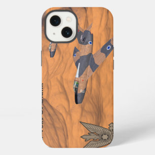 Israeli Super Mystères Over The Desert iPhone Case