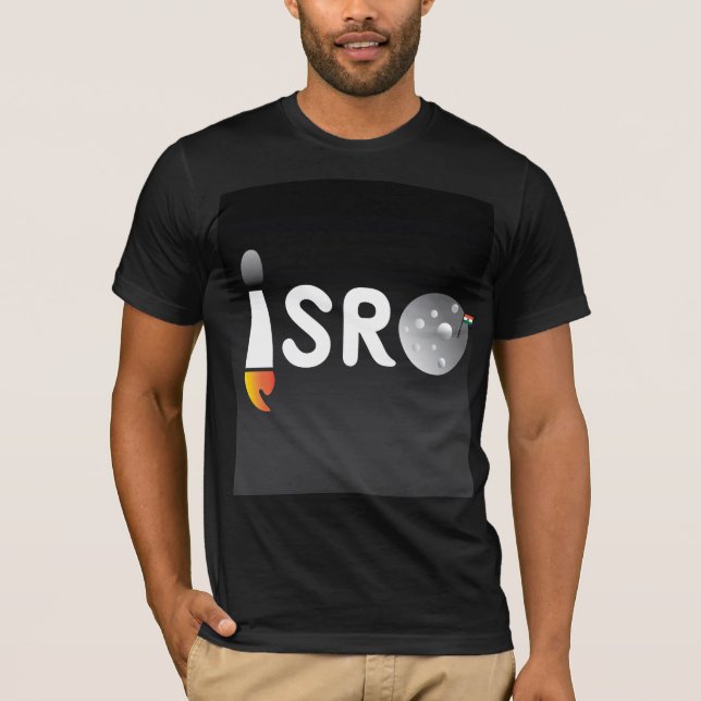 ISRO Design T-Shirt (Front)