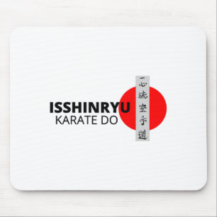 Isshinryu Karate Do Rising Sun T Shirt Mouse Pad