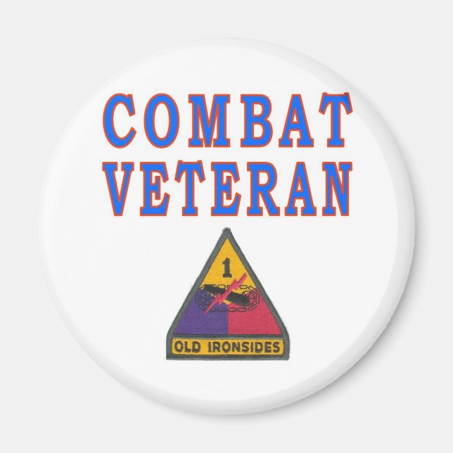 Ist ARMORED DIVISION Magnet (Front)