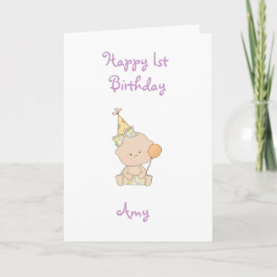 Ist Birthday Card