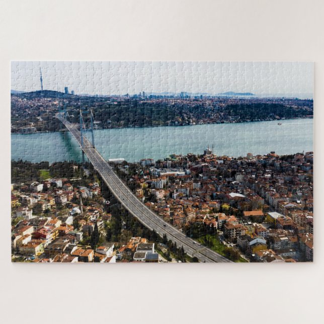 Istanbul Bosphorus Bridge Jigsaw Puzzle (Horizontal)