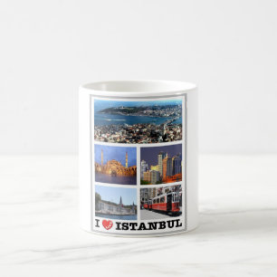 Istanbul - I Love - Turkey - Coffee Mug